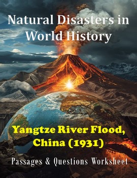 Yangtze River Flood, China (1931) Reading Comprehension Worksheet