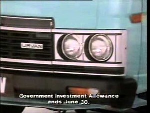 Nissan Urvan Stubbie Van 1985