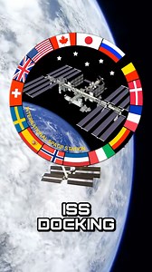 The beautiful ISS docking maneuver. . #nasa #astronomy #astrophotography #space #history #science #universe #moon #spacex #astrophysics #sky #telescope #planets #stars #rocket #apollo #apollo50 #galaxy #alien #astronauts #milkyway #explore #esa #elonmusk #iss #shuttle #mars #aerospace #hubble #starlink | Space is vintage