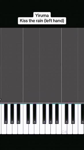 Yiruma Kiss the Rain Piano Tutorial