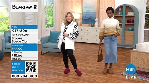 You are watching Rise & Shine Savings - BEARPAW Footwear on HSN.💙📺 Shop the show here: https://bit.ly/HSNRecentlyAired Catch up on the shows you missed and discover where shopping comes alive on the QVC & HSN Streaming Service: https://bit.ly/HSNplus | HSN
