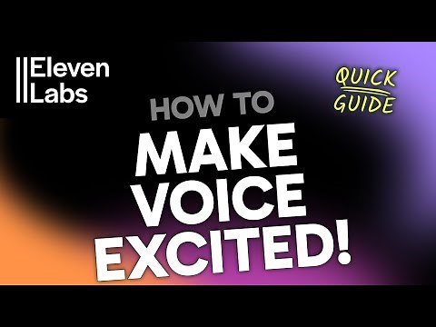 How to Add Excitement to AI Voice in Eleven Labs (Step by Step)