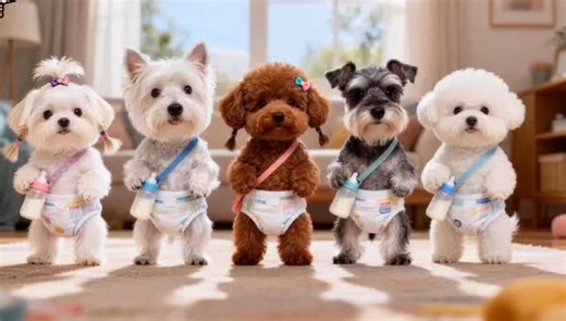 Bandly_Pet on Instagram: "The puppy shaking its head and wobbling is so cute!#dog #doglover #cutedog #puppy #dogoftheday"