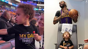 D'Angelo Russell’s girlfriend Laura Ivaniukas shares son Riley’s adorable gesture as Lakers star breaks franchise record