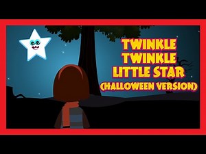 TWINKLE TWINKLE LITTLE STAR (HALLOWEEN VERSION) - KIDS HUT HALLOWEEN RHYMES AND SONGS - Videos For Kids