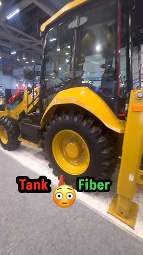 Cat backhoe loader me fiber ka fuel tank | Narayan Jadhav