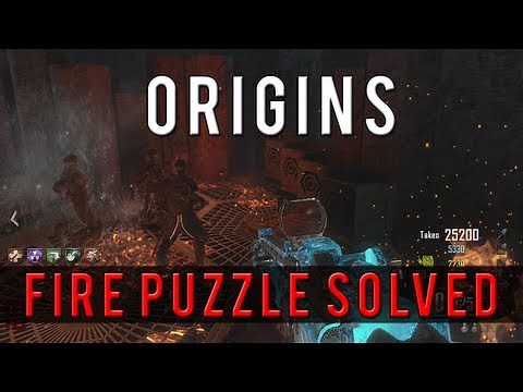 ORIGINS - How to Solve the Fire Staff Puzzle in Origins (Black Ops 2 Zombies)