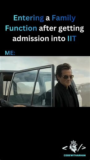 Entry after clearing the JEE Exam#akshayekhanna #dhurandhar #jee #aura #viral #coding #python #trend