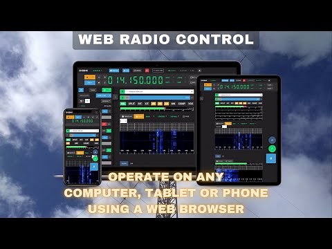 Web Radio Control 0.13 feature tour - web-based remote control for amateur radio stations