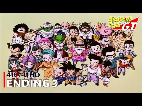 Dragon Ball GT - Ending 3 (Blue Velvet) | 4K UHD Creditless | Subtitles