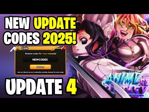 *NEW* ALL WORKING UPDATE 4 CODES FOR ANIME FANTASY:RE! ROBLOX ANIME FANTASY RE CODES