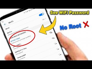 How to See Connected WiFi Password on Android Mobile | See connected WiFi password