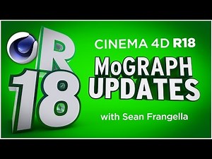 Cinema 4D R18 - MoGraph Updates & New Features Tutorial - HoneyComb Array, Re-effector, and more