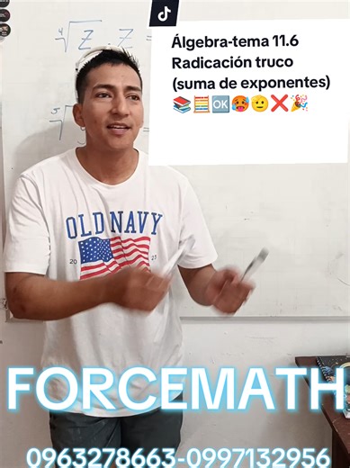 Trucos de Suma de Exponentes Fraccionarios en Álgebra