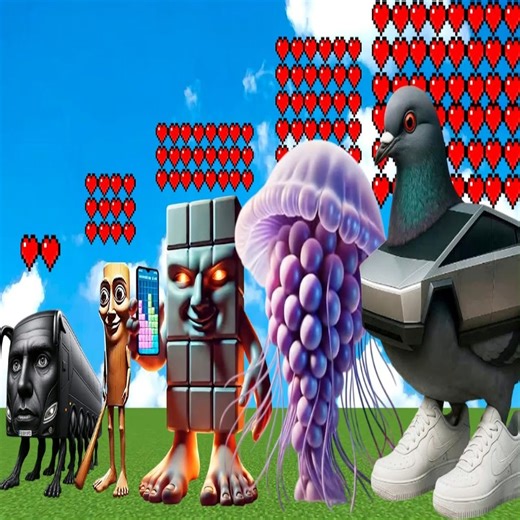 15K views · 310 reactions | Which NEW Italian AI Brainrot Animal is TRULY Immortal? | Minecraft Animation Game | Facebook