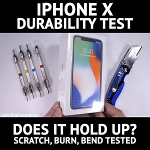3M views · 2.2K shares | Its time to durability test the iPhone X to...