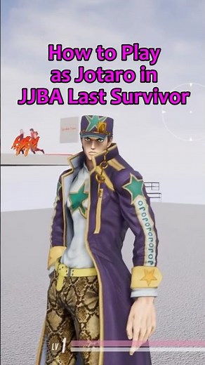 How to Play as Part 6 Jotaro in JJBA Last Survivor