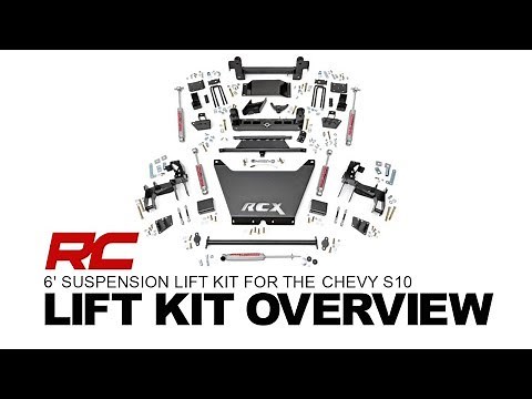 Rough Country's 6 inch Suspension Lift Kit for the Chevy S10