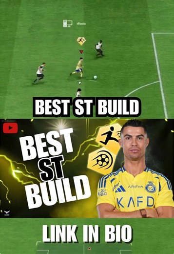 New Best Striker Build in FC 25 Proclubs | See full build on Youtube! 👀 #eafc #eafc25 #proclubs #proclubsbuild #fypツviral