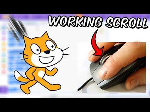 Control Sprite With Scroll Wheel In Scratch!