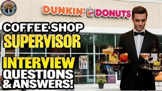 Coffee Shop Supervisor Interview Questions Answers | Kamal Hossain Joy