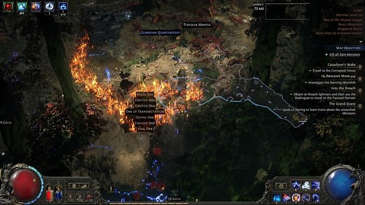 Best Atlas Tree route for farming currency in Path of Exile 2 (0.3.0)