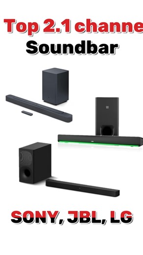 5 Best 2.1 Channel Soundbars 2026 #audio #sound #soundbar