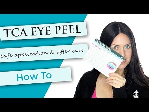 TCA Eye Peel Tutorial | Demonstration + After Care