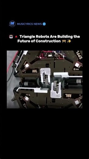 🤖🔺 Triangle Robots Are Building the Future of Construction 🚧✨