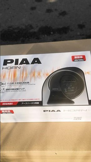 I installed a PIAA horn on a light truck ☆ #PIAA #SUPERCARRY #SUZUKI