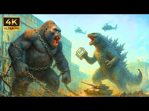 Godzilla vs Military Superpowers - Epic Titan Rescue! 💥 King Kong Imprisoned