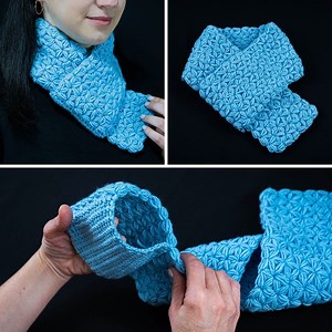 27K views · 886 reactions | Une écharpe originale au crochet - un tuto pour les débutants ! | Miarti - Crochet et Tricot | Facebook