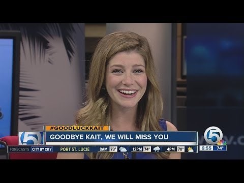 Meteorologist Kait Parker says goodbye to WPTV