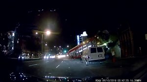 Dashcam video captures moment Muni bus crashed into San Francisco building