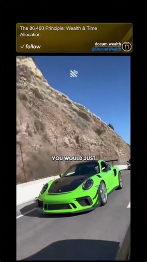 The 86,400 Principle: Wealth & Time Allocation