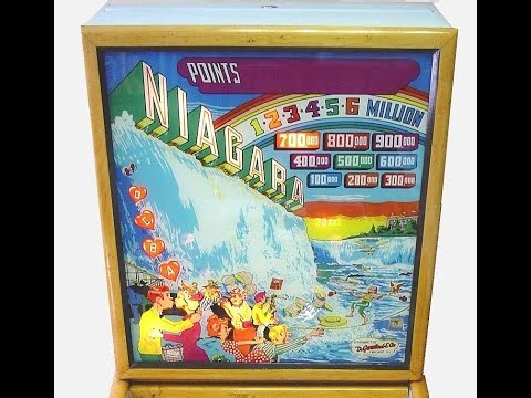 Repairing a Gottlieb Niagara Pinball Machine (Woodrail, 1951)