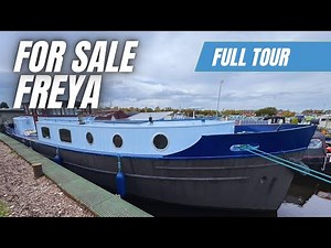 FOR SALE: Freya - Dutch Barge for £89,950.