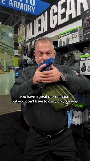 Alien Gear Cross-Body Bag #gunholster #2astrong #gunaccessories #lasvegas #aliengearholsters