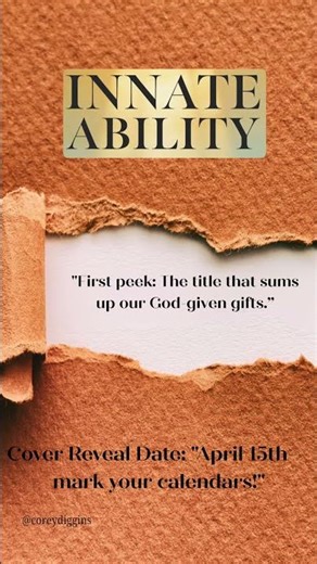 Innate Ability Cover Reveal, April 15th!