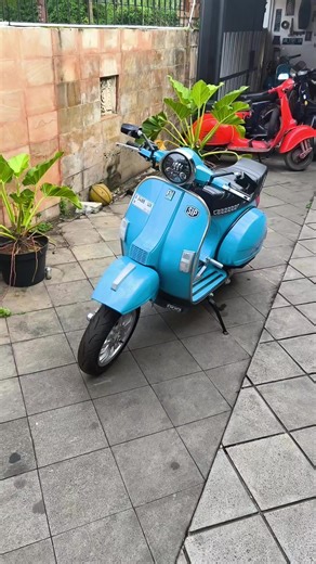 Vespa 1996 Full Restorasi Siap Dikirim ke Seluruh Indonesia
