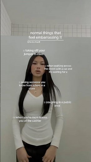 normal things that feel embarrassing… #shorts #fypシ