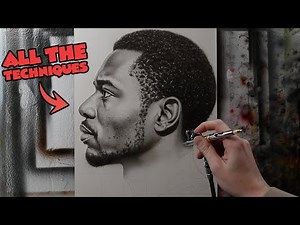 An INTRO to PORTRAIT PAINTING (Full Airbrush Tutorial Part 1)