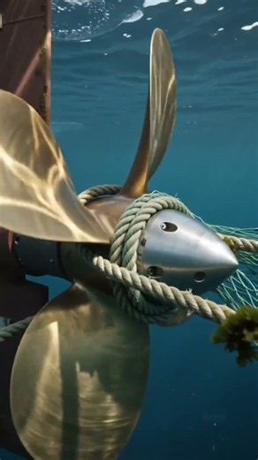 How Ship Rope Cutters Save Propellers from Fishing Nets | Marine Rope Cutter Explained