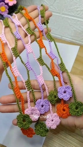 41K views · 731 reactions | Spring Flower Crochet Summer Scarf ️ #crochet_ideas #crochet #rajut | Miu Crochet | Facebook