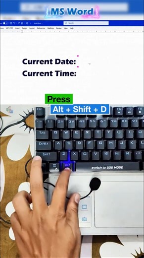 Insert Current Date & Time Instantly inExcel I This Shortcut Will Blow Your Mind!#ExcelTips #trick