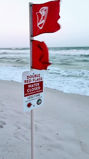 Understanding Double Red Flags at Panama City Beach