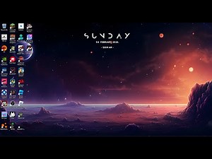 How to get cool date & time widget on your desktop!