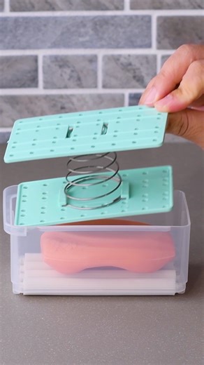 563K views · 555 reactions | No more chasing after slippery soap! Stay tidy and fresh with this holder 識 | Blossom | Facebook