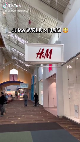 This is the best collaboration ever #handm #juicewrld #juicewrldart