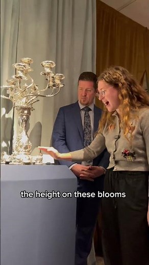 Tiffany & Co. Chrysanthemum Candelabra